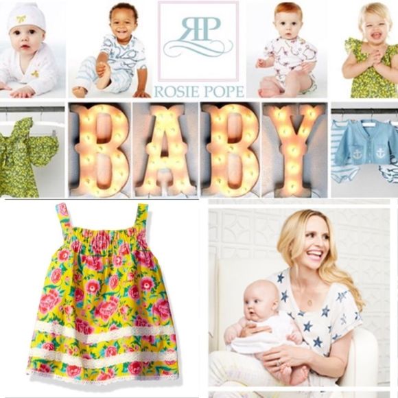 Rosie Pope Baby Floral Top ✨NEW✨ with the 🏷tags! - Picture 1 of 10